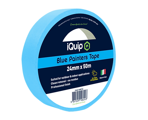 Iquip Blue Painters Masking Tape - (Made in Italy)